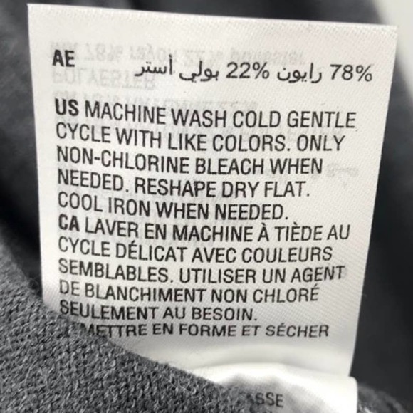 Charcoal Open Front Ribbed Cardigan - Picture 8 of 8